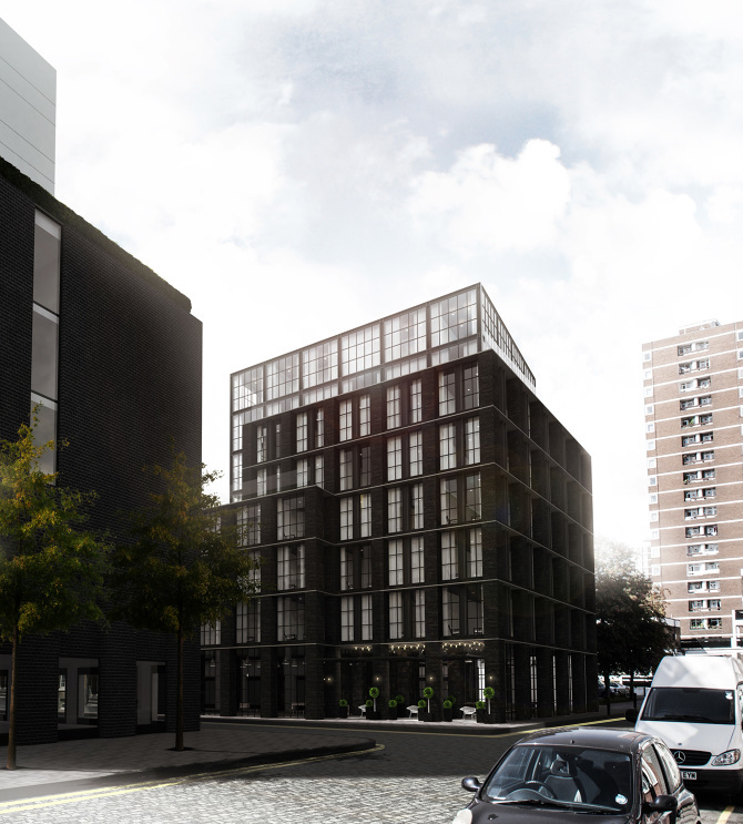 Blakes Hotel development in Shoreditch, London N1